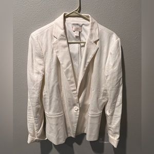White women’s blazer